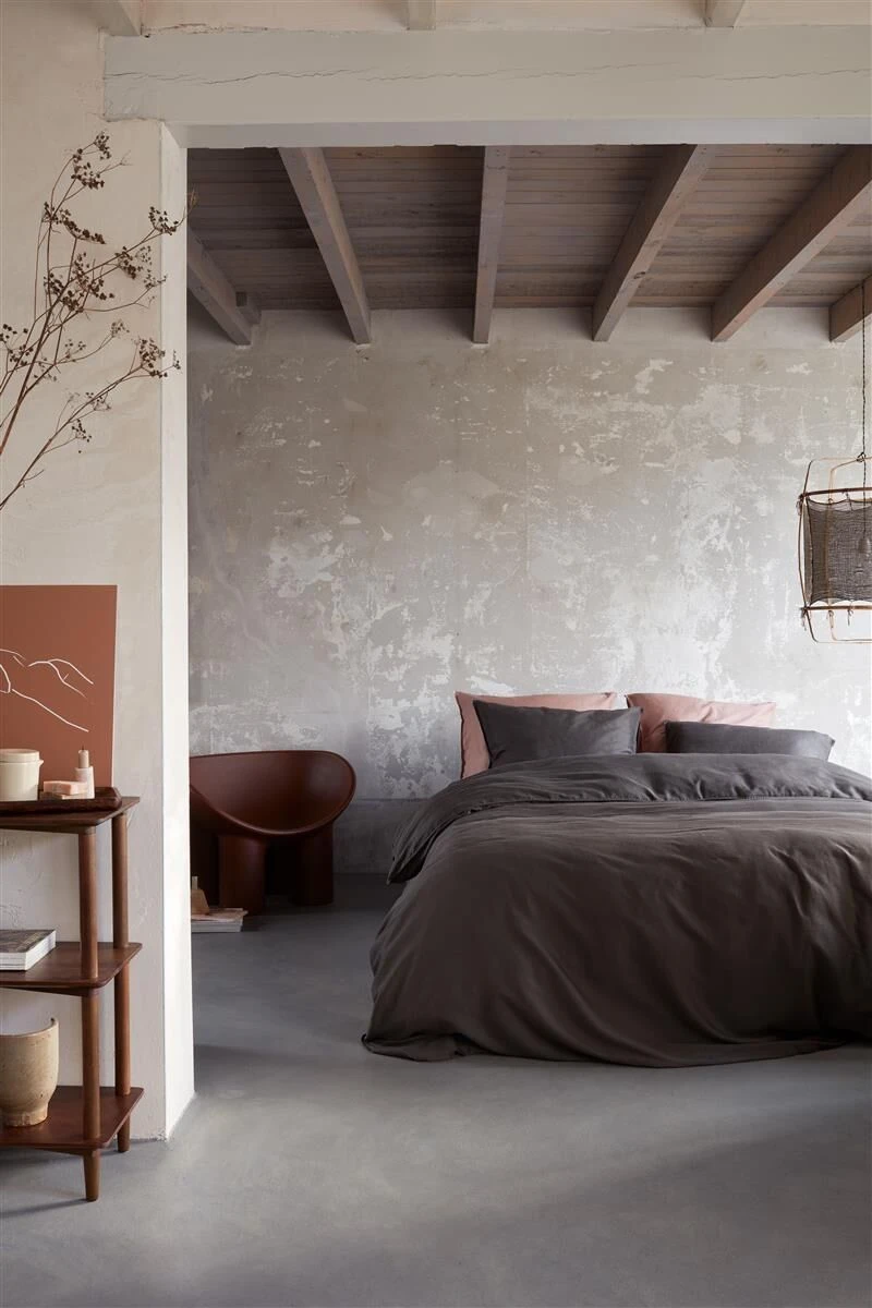 Vtwonen Earth Bettwäsche Dunkelbraun 4 Vtwonen Earth Bettwäsche Dunkelbraun – Bild 4