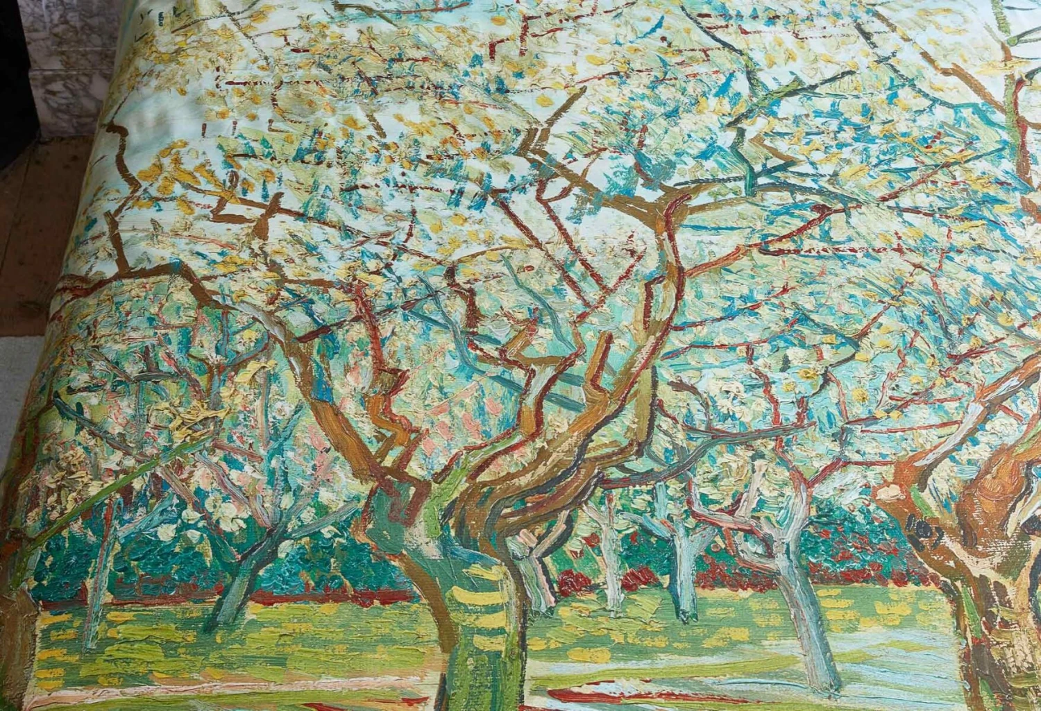 Van Gogh Orchard Bettwäsche Natur 2 Van Gogh Orchard Bettwäsche Natur – Bild 2