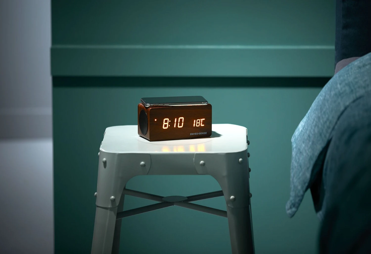 Digitaler Holz Wecker 2 Digitaler Holz Wecker – Bild 2