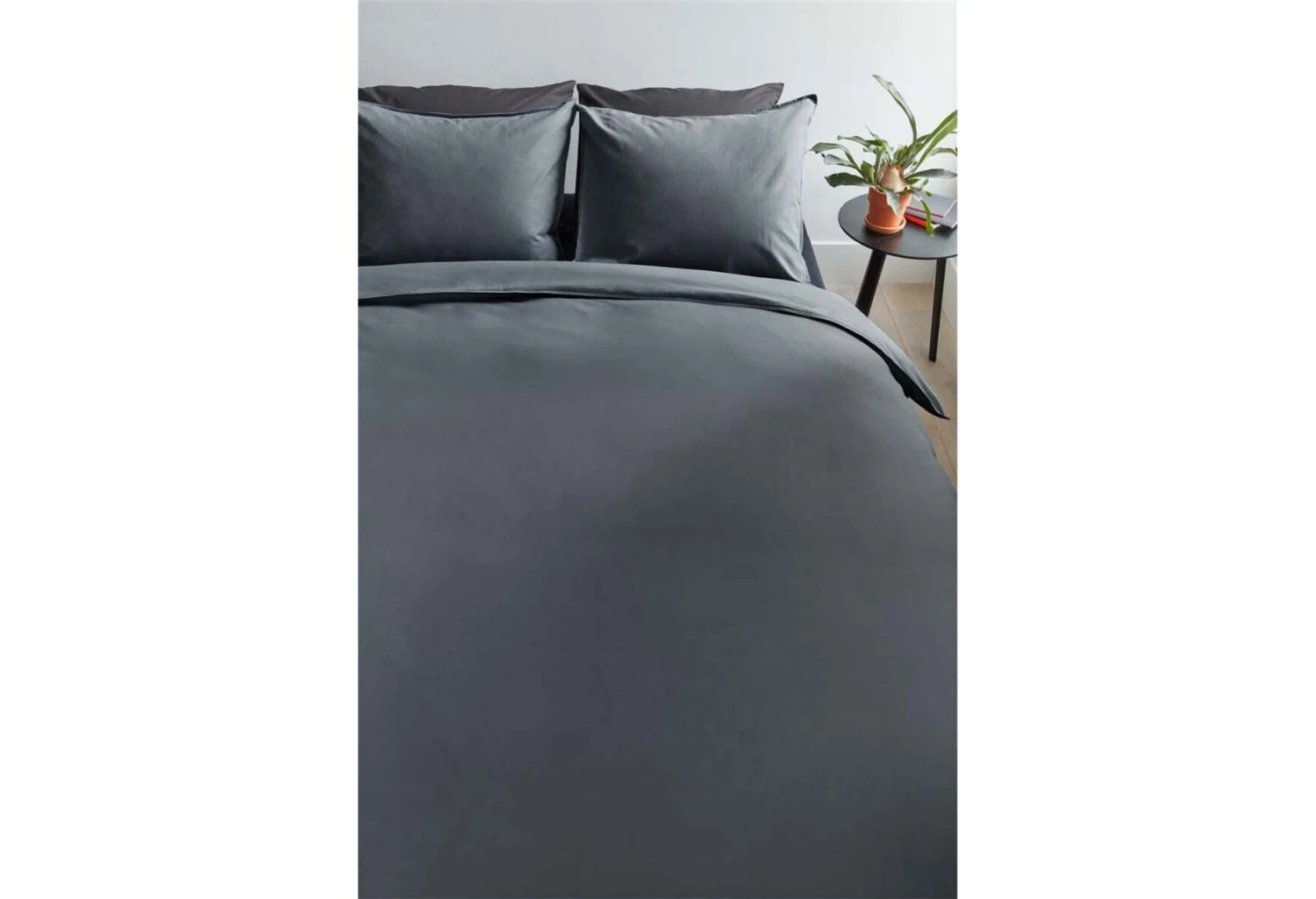 Beddinghouse Basic Gots Bettwäsche Anthrazit 5 Beddinghouse Basic Gots Bettwäsche Anthrazit – Bild 5