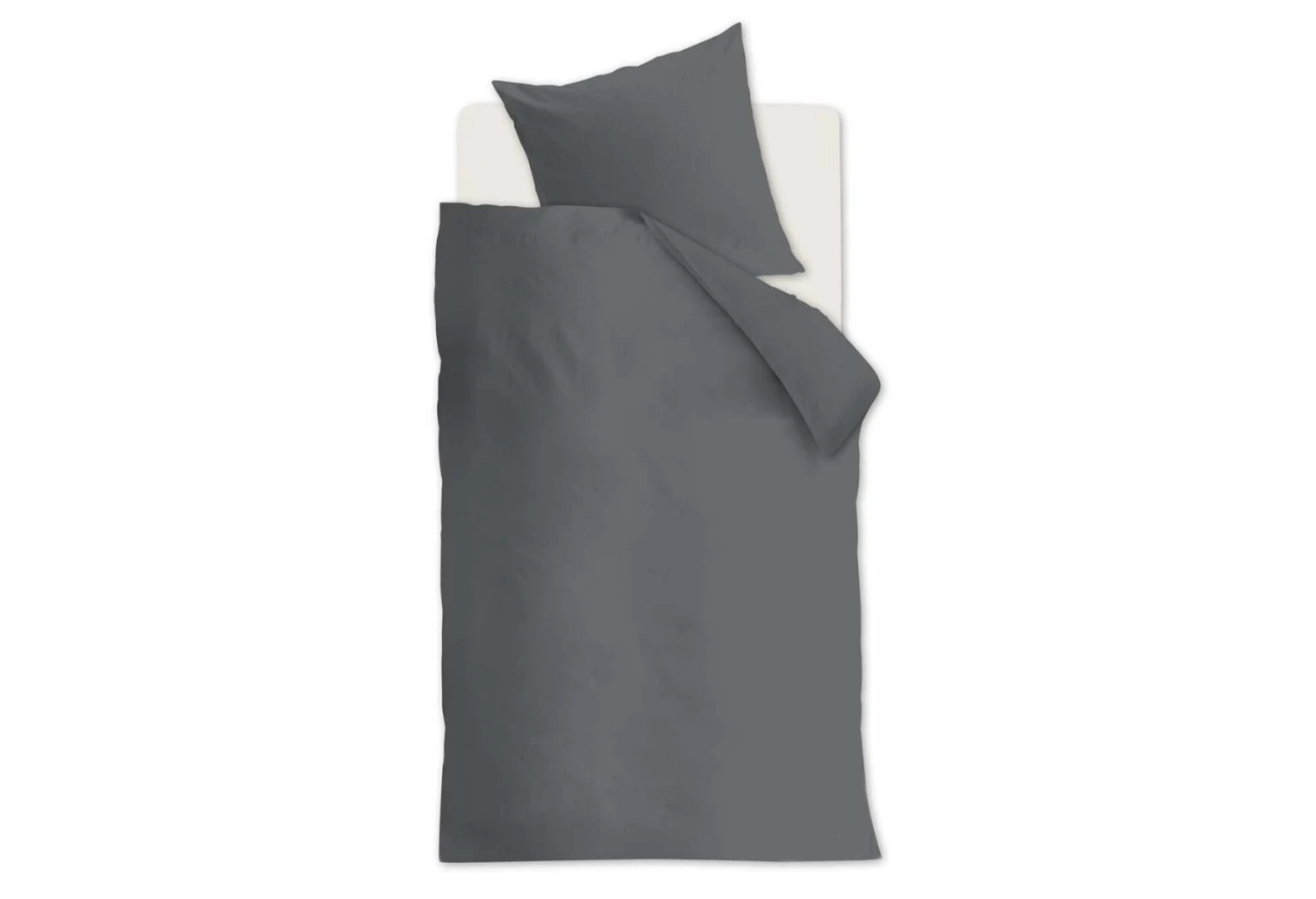 Beddinghouse Basic Gots Bettwäsche Anthrazit 2 Beddinghouse Basic Gots Bettwäsche Anthrazit – Bild 2