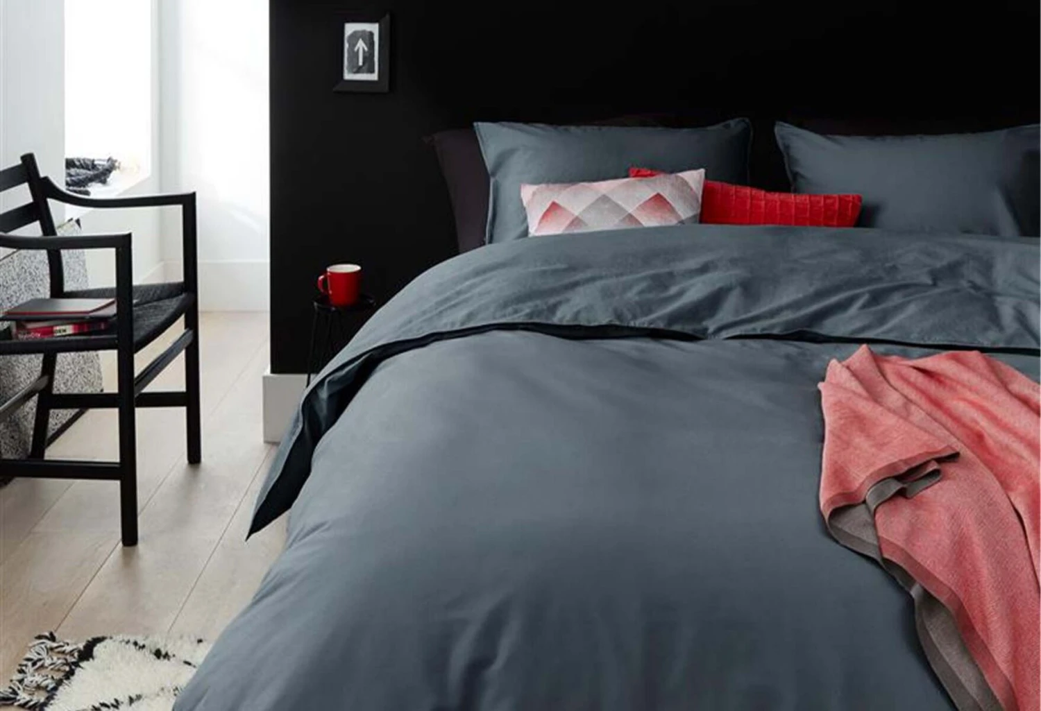 Beddinghouse Basic Gots Bettwäsche Anthrazit 3 Beddinghouse Basic Gots Bettwäsche Anthrazit – Bild 3