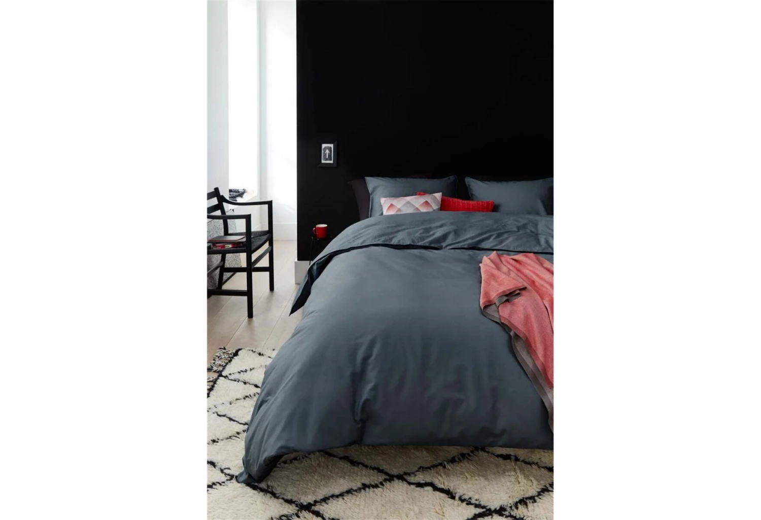 Beddinghouse Basic Gots Bettwäsche Anthrazit 4 Beddinghouse Basic Gots Bettwäsche Anthrazit – Bild 4