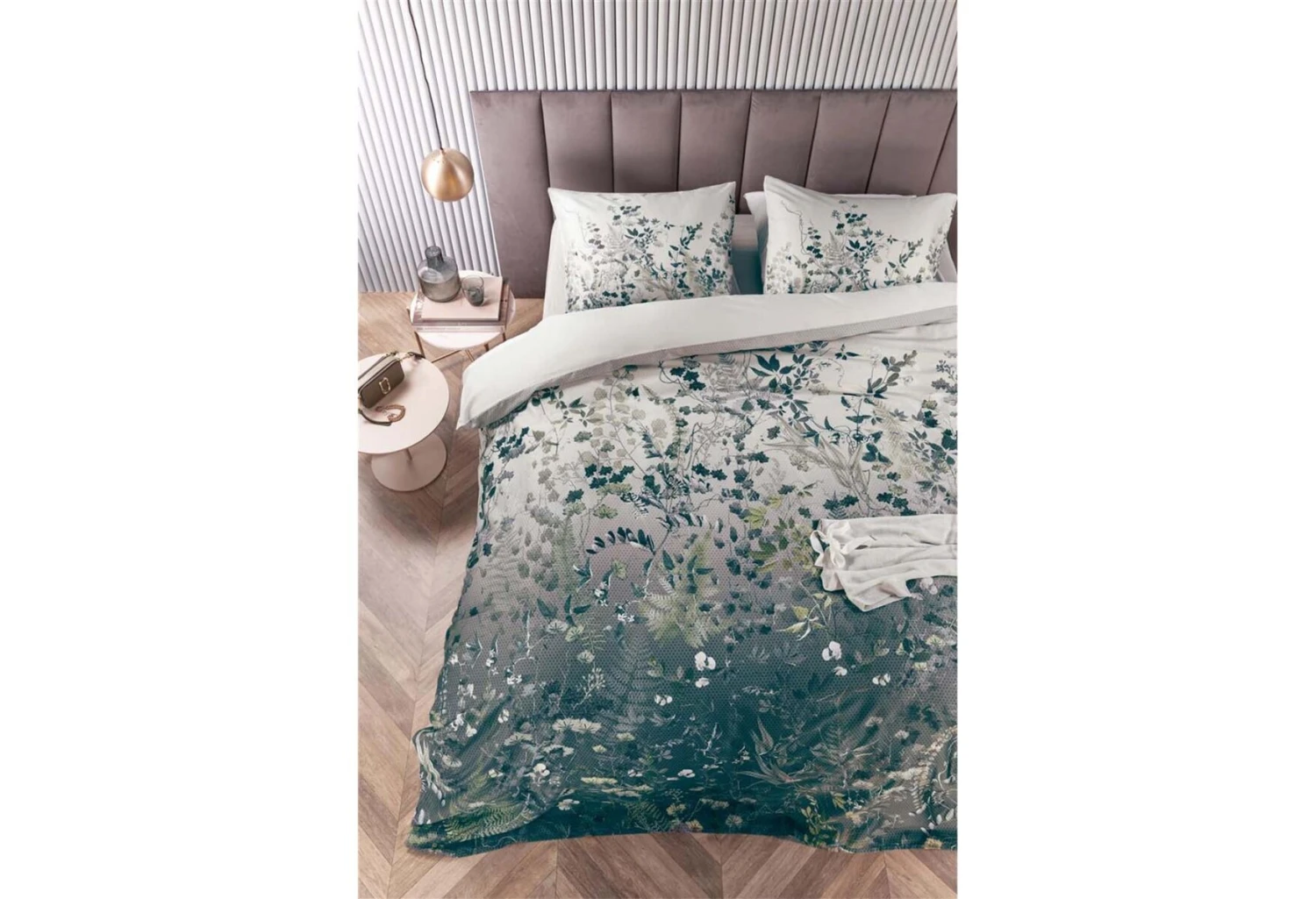 Kardol Beautane Bettwäsche Blaugrün 5 Kardol Beautane Bettwäsche Blaugrün – Bild 5