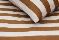 VTwonen Vt Wonen Bold Stripe Bettwäsche Hellbraun -Deutschland Vtwonen Verkaufs-Shop bold stripe light brown 40 detail
