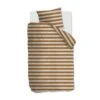 VTwonen Vt Wonen Bold Stripe Bettwäsche Hellbraun