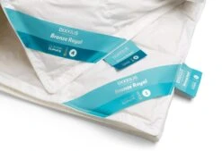 Dixxius Bronze Royal Custom Climate Partnerbettdecke -Deutschland Vtwonen Verkaufs-Shop climate partnerdekbed detail nummerring verschillende zijdes