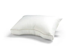 Dixxius Comfort Gold 90% Kopfkissen -Deutschland Vtwonen Verkaufs-Shop comfort gold hoofdkussen 3 4 gedraaid label zichtbaar liggend copy