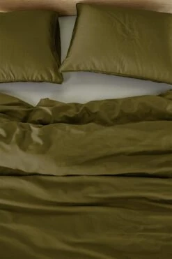 Beddinghouse Care Conscious Bettwäsche Olivgrün -Deutschland Vtwonen Verkaufs-Shop conscious olive green 41 detail large 1