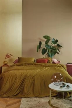 At Home By Beddinghouse Cosy Corduroy Bettwäsche Ocker -Deutschland Vtwonen Verkaufs-Shop cosy corduroy ochre 00 mood large