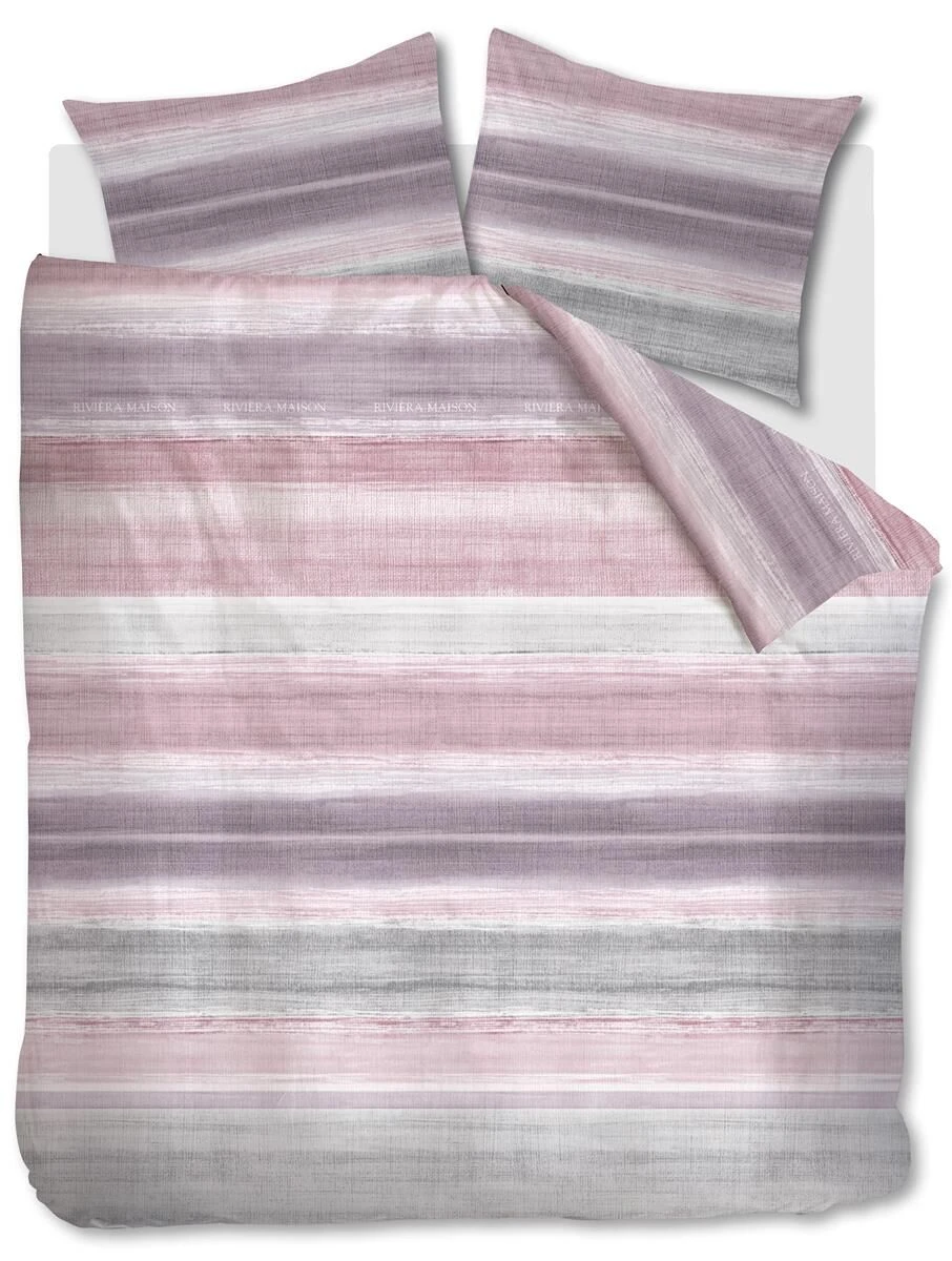 Riviera Maison Crayons Bettwäsche Mauve 1 Riviera Maison Crayons Bettwäsche Mauve