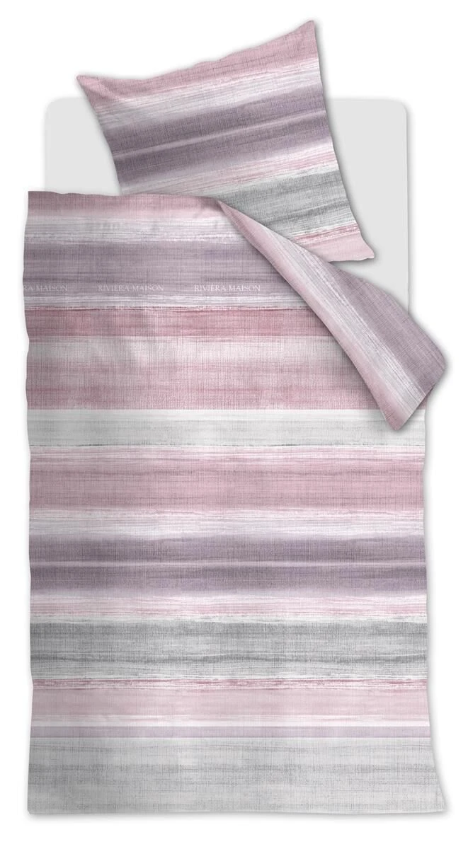 Riviera Maison Crayons Bettwäsche Mauve 2 Riviera Maison Crayons Bettwäsche Mauve – Bild 2