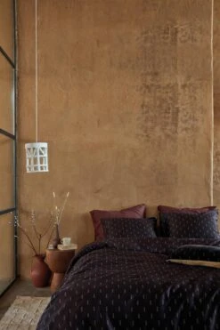 Vtwonen Crops Bettwäsche Dunkelrot -Deutschland Vtwonen Verkaufs-Shop crops dark red 00 mood large