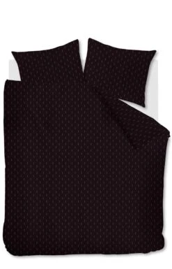 Vtwonen Crops Bettwäsche Dunkelrot