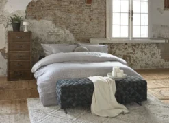 Rivièra Maison Eleanor Bettwäsche Grau -Deutschland Vtwonen Verkaufs-Shop eleanor grey de uv 135x200 1 scaled