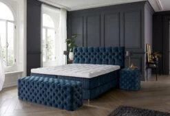 Boxspringbett Royal Atlantis -Deutschland Vtwonen Verkaufs-Shop escalade 3kwart kaal voetenbankje basis web 1