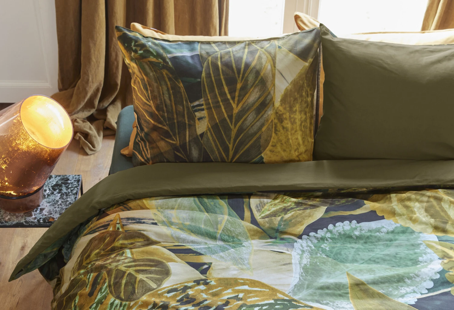 Beddinghouse Fiona Bettwäsche Grün 4 Beddinghouse Fiona Bettwäsche Grün – Bild 4