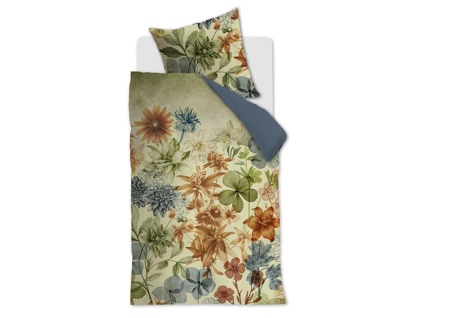 Beddinghouse Florian Bettwäsche Grün 2 Beddinghouse Florian Bettwäsche Grün – Bild 2