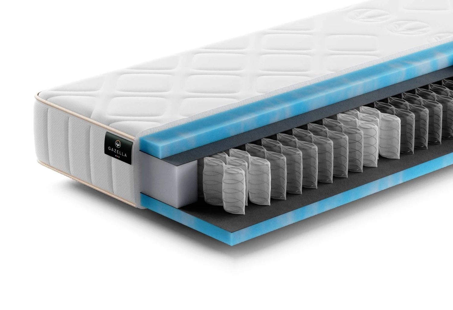 Gazella Breeze II Tonnentaschen-Federkernmatratze 1 Gazella Breeze II Tonnentaschen-Federkernmatratze