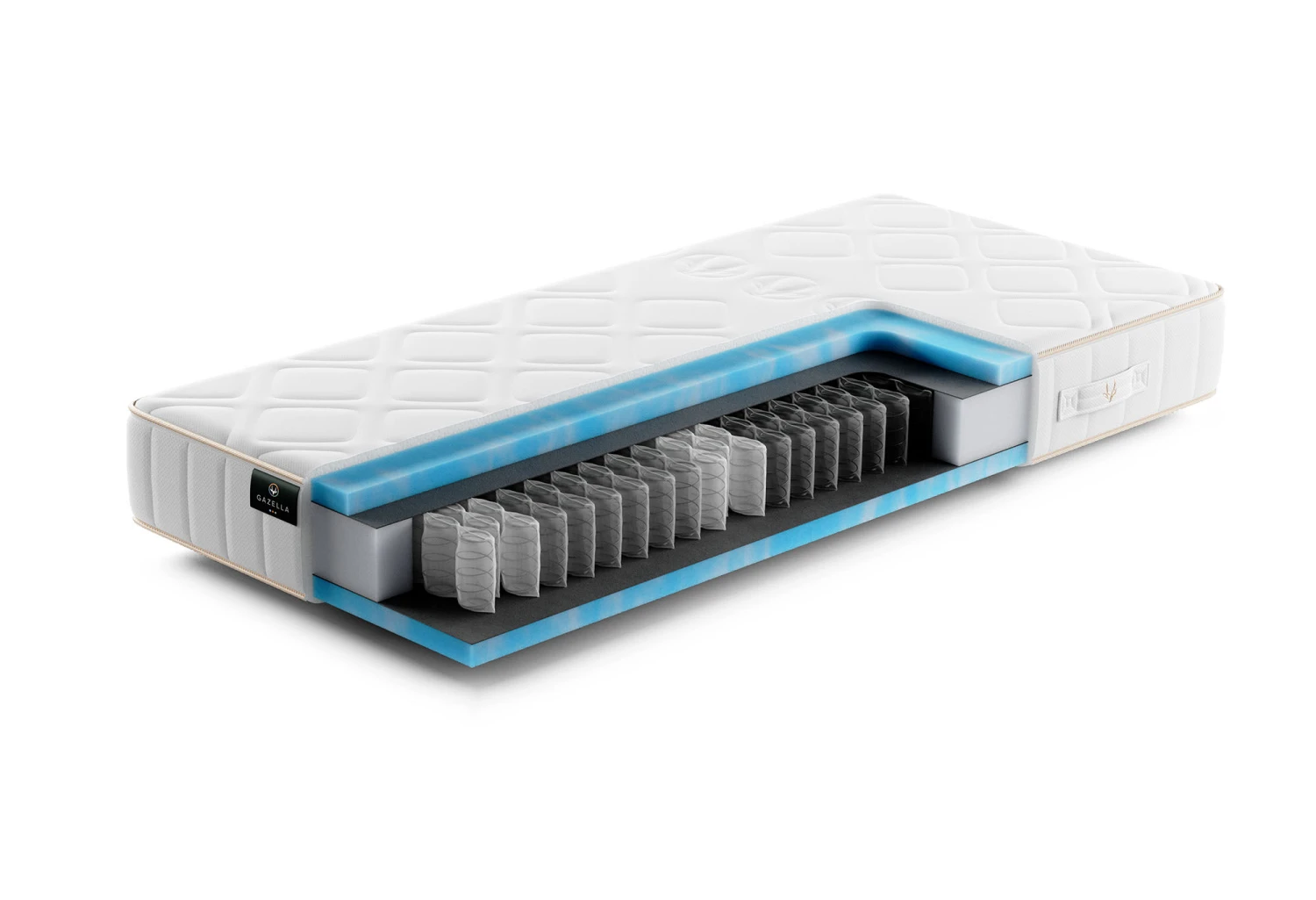 Gazella Breeze II Tonnentaschen-Federkernmatratze 2 Gazella Breeze II Tonnentaschen-Federkernmatratze – Bild 2