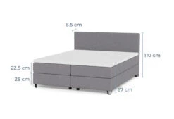 Boxspringbett Home 180 -Deutschland Vtwonen Verkaufs-Shop h180 afmetingen