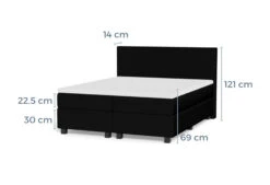 Boxspringbett Home 400 -Deutschland Vtwonen Verkaufs-Shop h400 afmetingen