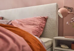 Boxspringbett Home 105 - Schnell Lieferbar -Deutschland Vtwonen Verkaufs-Shop home105 sfeer detail hoofdbord 2