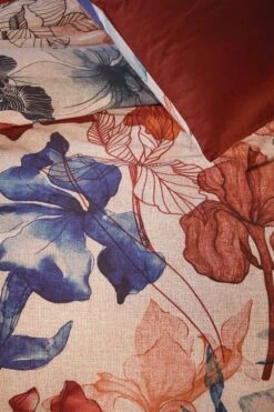 Beddinghouse Iris Field Bettwäsche Rot -Deutschland Vtwonen Verkaufs-Shop iris field red 40 detail large