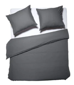 Dixxius Luxurious Bettwäsche Dunkelgrau