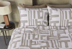 Vtwonen Mixed Stripes Bettwäsche Natural -Deutschland Vtwonen Verkaufs-Shop mixed stripes natural de uv 135x200 60