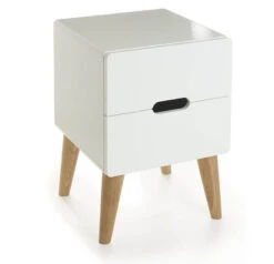 Nachttisch Dansk Weiss