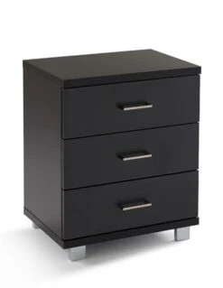 Nachttisch Trend Schwarz