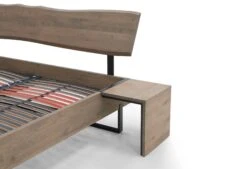 Nachttisch Balance Clear I -Deutschland Vtwonen Verkaufs-Shop nachttafel eiken clear i smoke grey oil raw 3 web