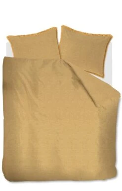 Vtwonen Natural Stone Fraying Bettwäsche Gelb