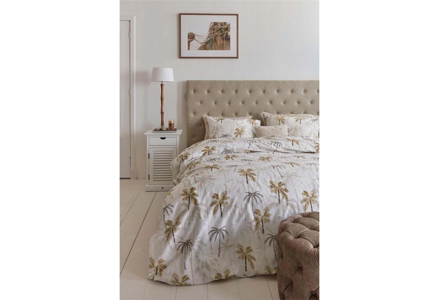 Riviera Maison Palm Parade Bettwäsche Sand 3 Riviera Maison Palm Parade Bettwäsche Sand – Bild 3
