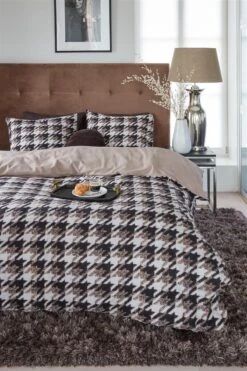 Riviera Maison Pied De Poule Bettwäsche Sandfarben -Deutschland Vtwonen Verkaufs-Shop pied de poule sand 00 mood large