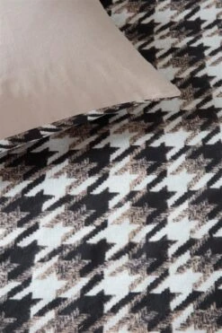 Riviera Maison Pied De Poule Bettwäsche Sandfarben -Deutschland Vtwonen Verkaufs-Shop pied de poule sand 40 detail large