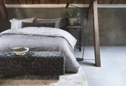 Rivièra Maison Pinstripe Bettwäsche Grau -Deutschland Vtwonen Verkaufs-Shop pinstripe grey de uv 135x200 1