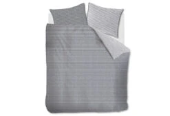Rivièra Maison Pinstripe Bettwäsche Grau