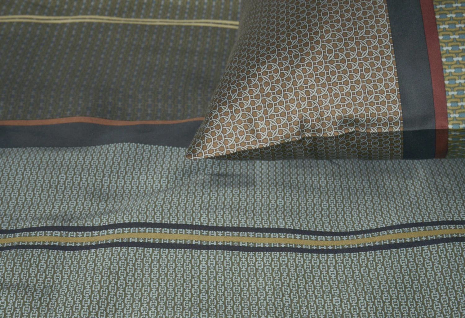 Kardol Runway Bettwäsche Grün 5 Kardol Runway Bettwäsche Grün – Bild 5