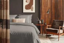 Dixxius Luxurious Porto Bettwäsche Kohle-Grau -Deutschland Vtwonen Verkaufs-Shop steel a