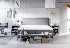 Boxspringbett Lifestyle Thyme - Schnell Lieferbar -Deutschland Vtwonen Verkaufs-Shop thyme sws frontkaal 1