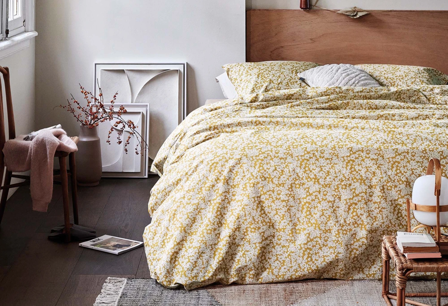 Ariadne At Home Tiny Florals Bettwäsche Ochre 3 Ariadne At Home Tiny Florals Bettwäsche Ochre – Bild 3