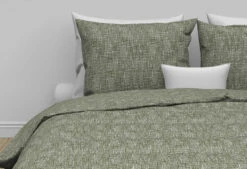 Zo!Home Blitz Bettwäsche Kalamata Grün -Deutschland Vtwonen Verkaufs-Shop zo home dekbedovertrek katoen flanel blitz kalamanta green 4 1