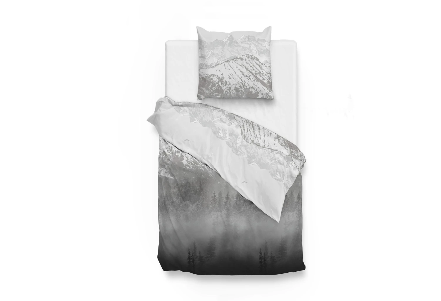 Zo!Home Entia Bettwäsche Grau 2 Zo!Home Entia Bettwäsche Grau – Bild 2