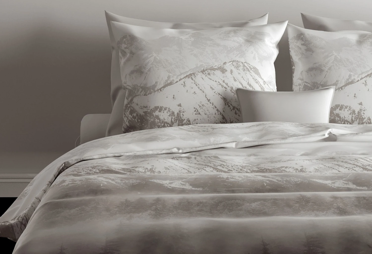 Zo!Home Entia Bettwäsche Grau 3 Zo!Home Entia Bettwäsche Grau – Bild 3