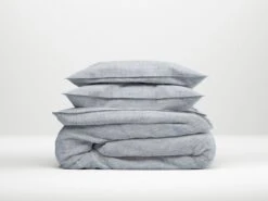 Zo!Home Lino Bettwäsche Denim Blau -Deutschland Vtwonen Verkaufs-Shop zo home dekbedovertrek lino denim drift 1