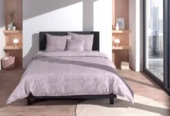 Zo!Home Lino Bettwäsche Violett -Deutschland Vtwonen Verkaufs-Shop zo home dekbedovertrek lino purple 4