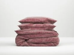 Zo!Home Lino Bettwäsche Weinrot 10 Zo!Home Lino Bettwäsche Weinrot -Deutschland Vtwonen Verkaufs-Shop zo home dekbedovertrek lino wine red 1