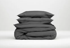 Zo!Home Satinado Bettwäsche Anthrazit -Deutschland Vtwonen Verkaufs-Shop zo home dekbedovertrek satinado classic anthracite 2 1